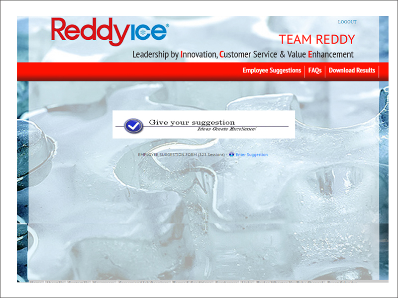 REDDY ICE SURVEY