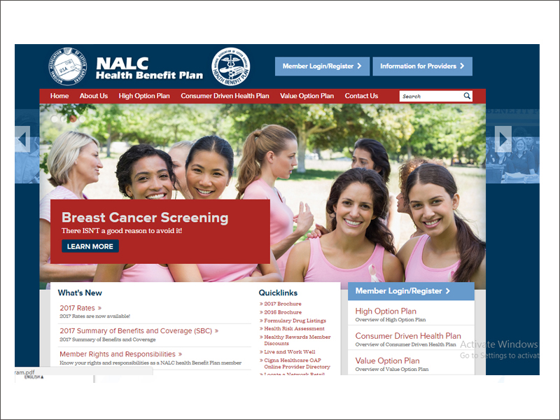 NALC HEALTH BENEFIT PLAN